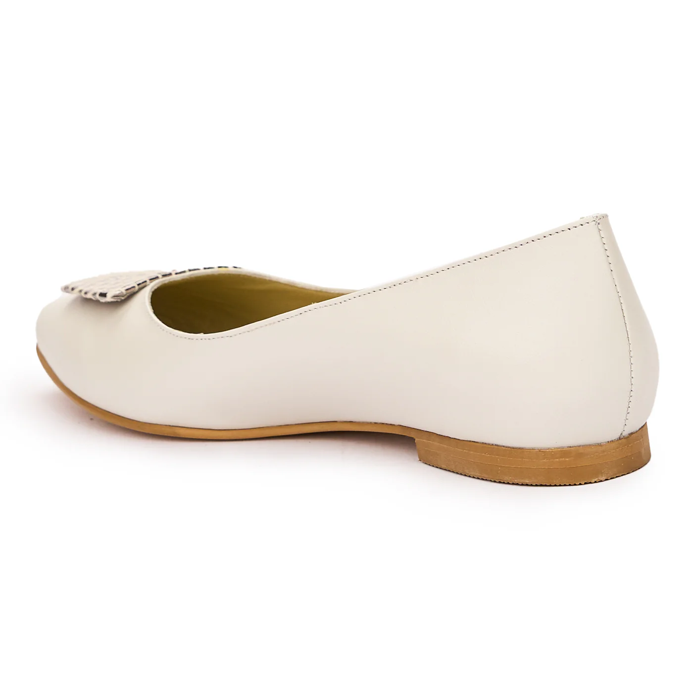 Balerini Dama Din Piele Naturala bej 8099 - Image 3