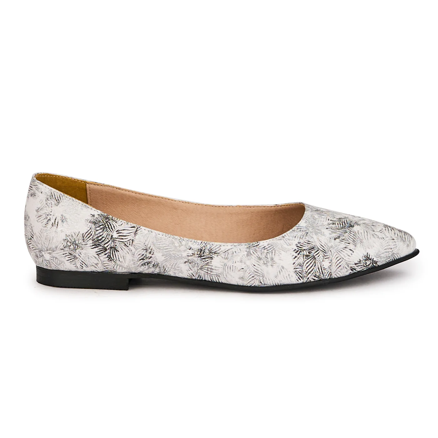 Balerini dama din piele naturala multicolor 16736