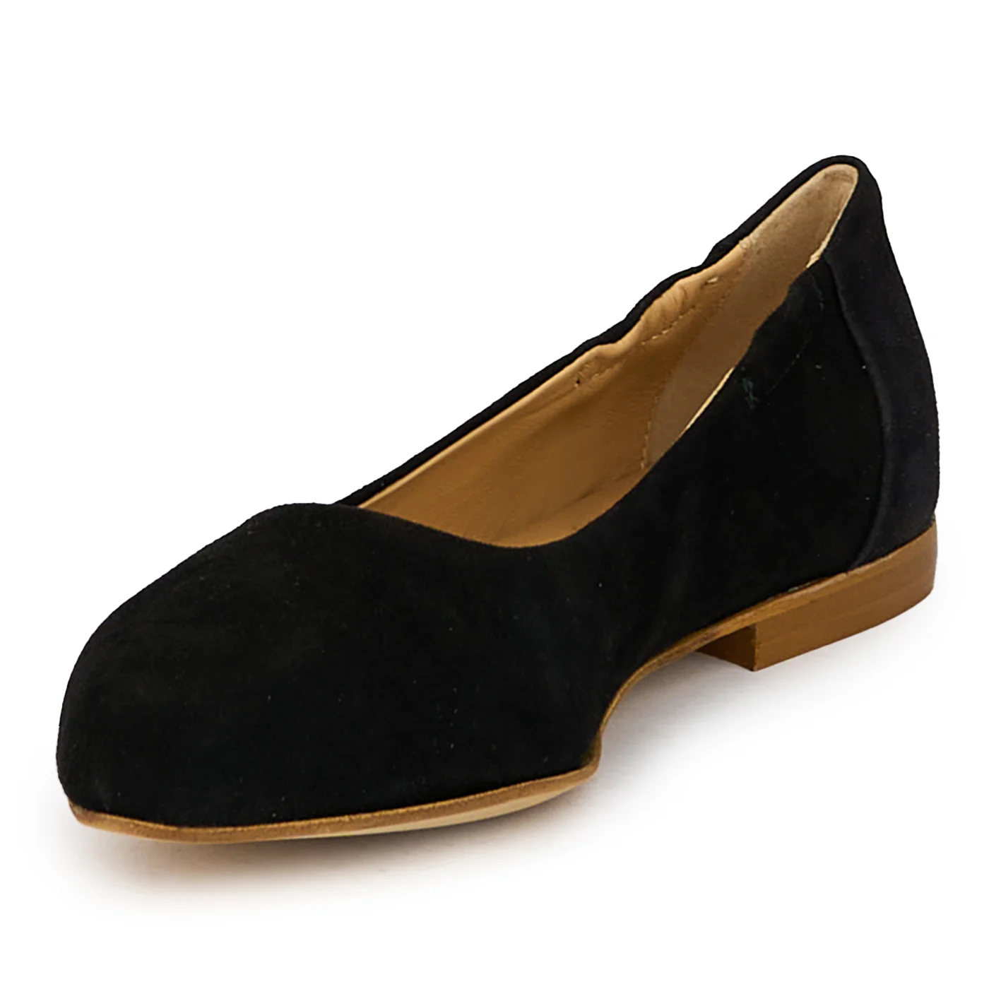 Balerini dama din piele naturala neagra 18032 - Image 3