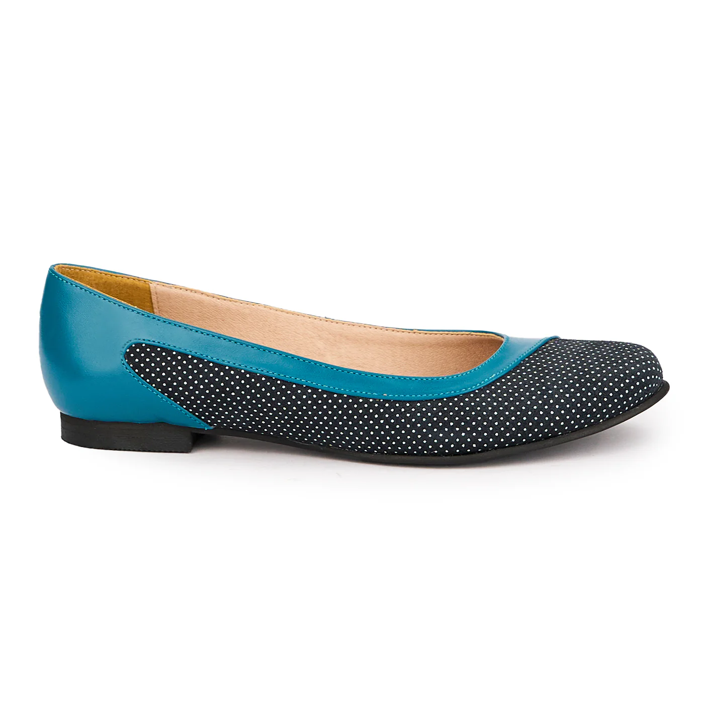 Balerini eleganti dama din piele naturala multicolor 16522