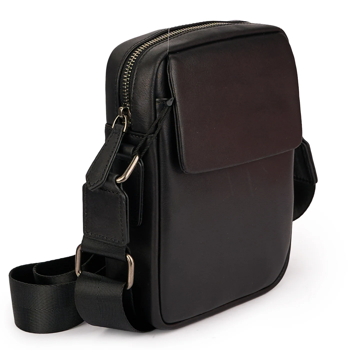 Borseta umar barbati din piele naturala neagra 21622 - Image 2