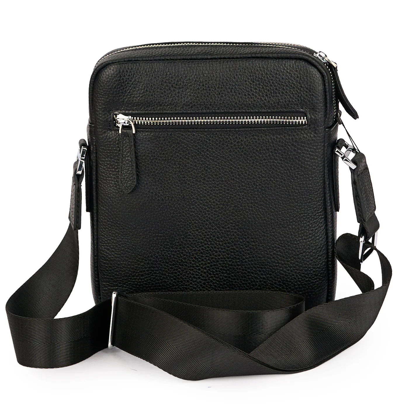 Borseta umar barbati din piele naturala neagra 21625 - Image 3