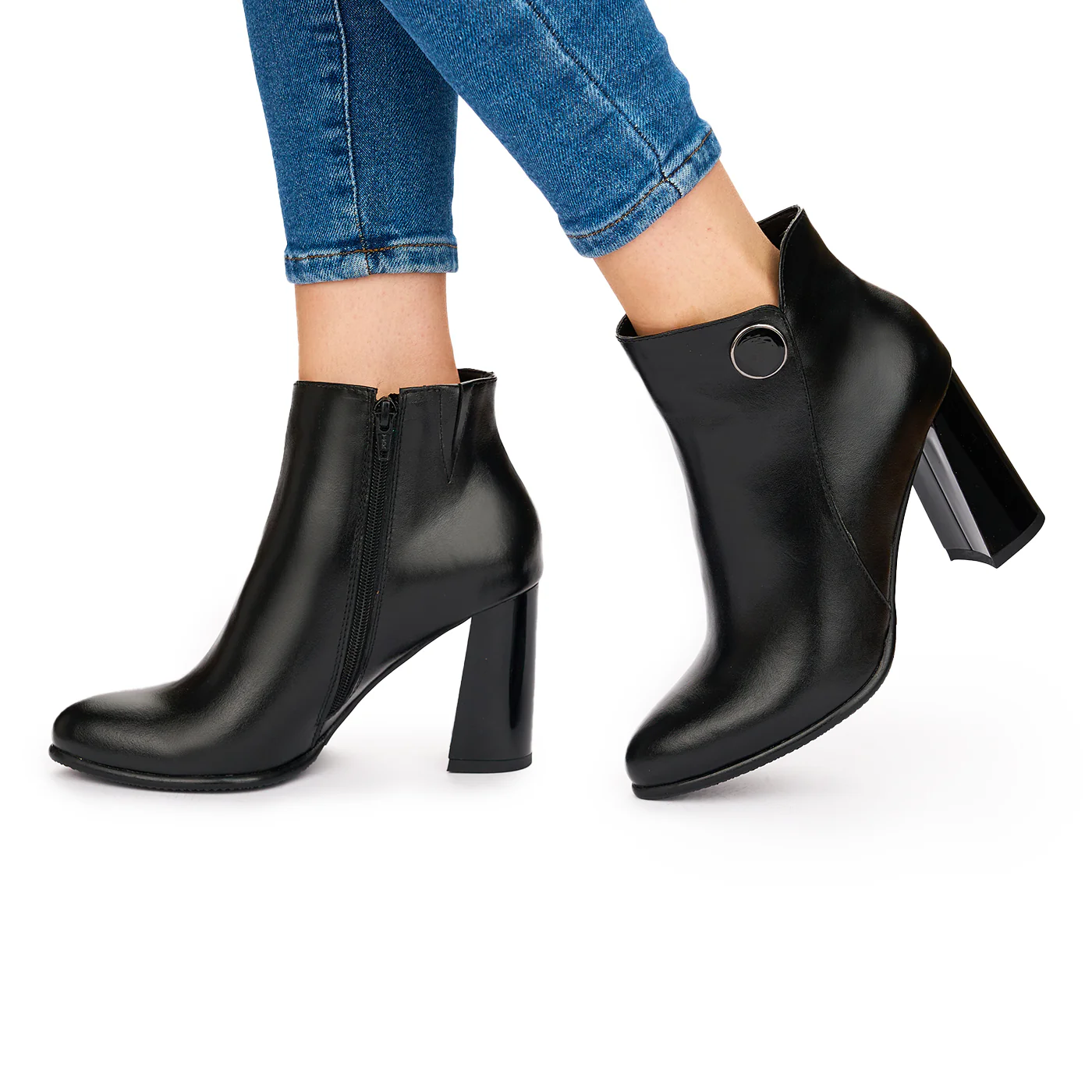 Botine dama din piele naturala 10699 - Image 3