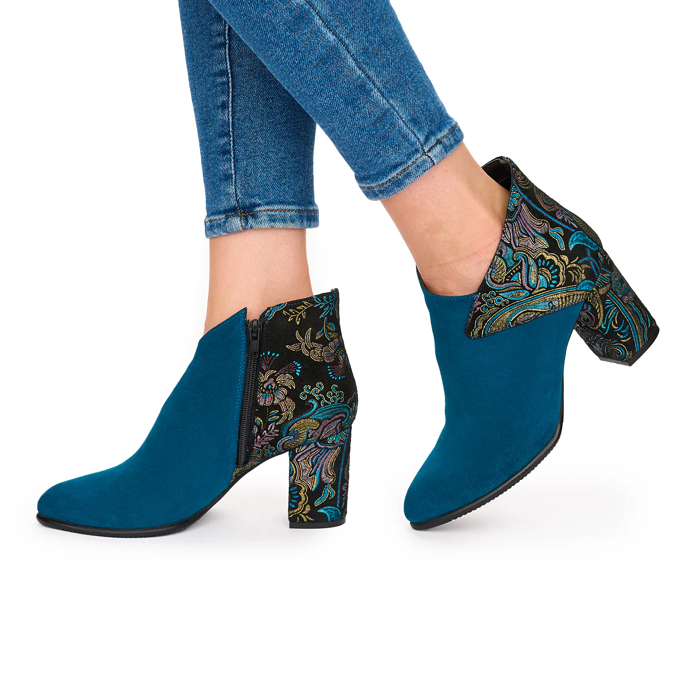 Botine dama din piele naturala 10750 - Image 3