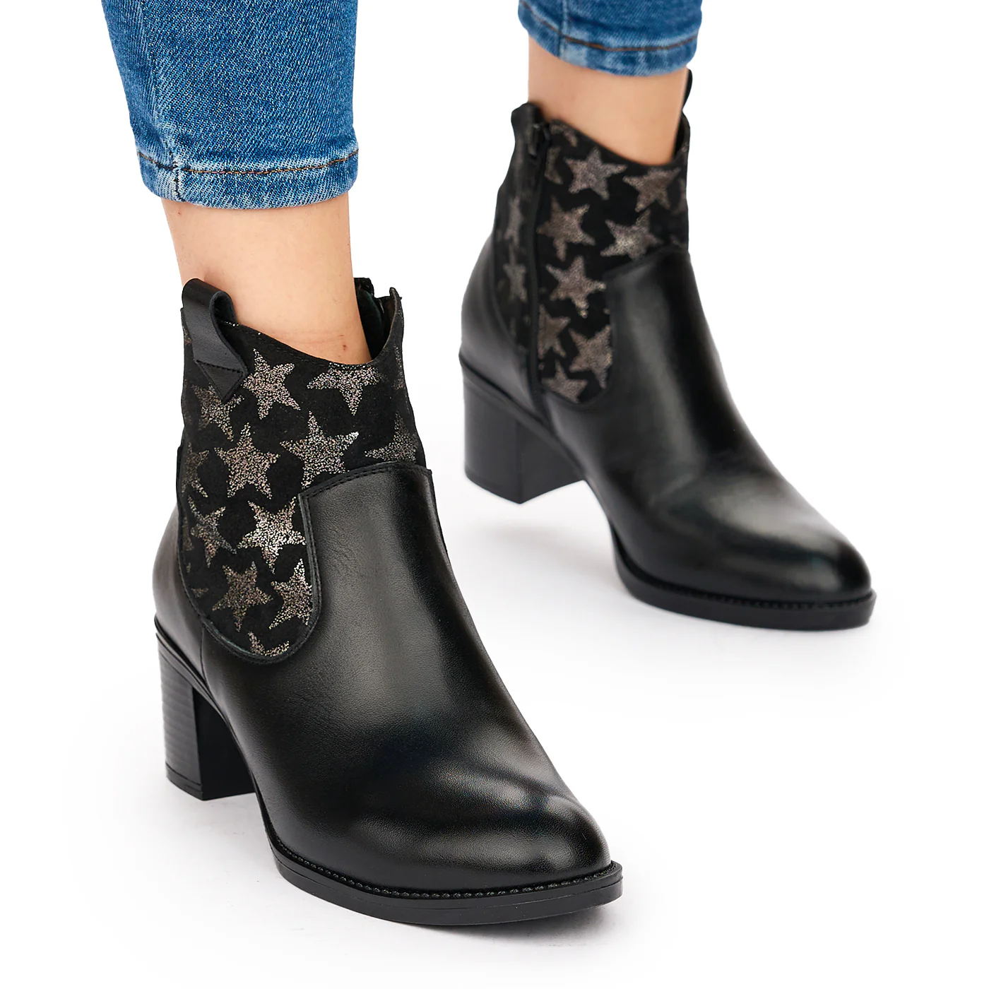 Botine dama din piele naturala 10777 - Image 2
