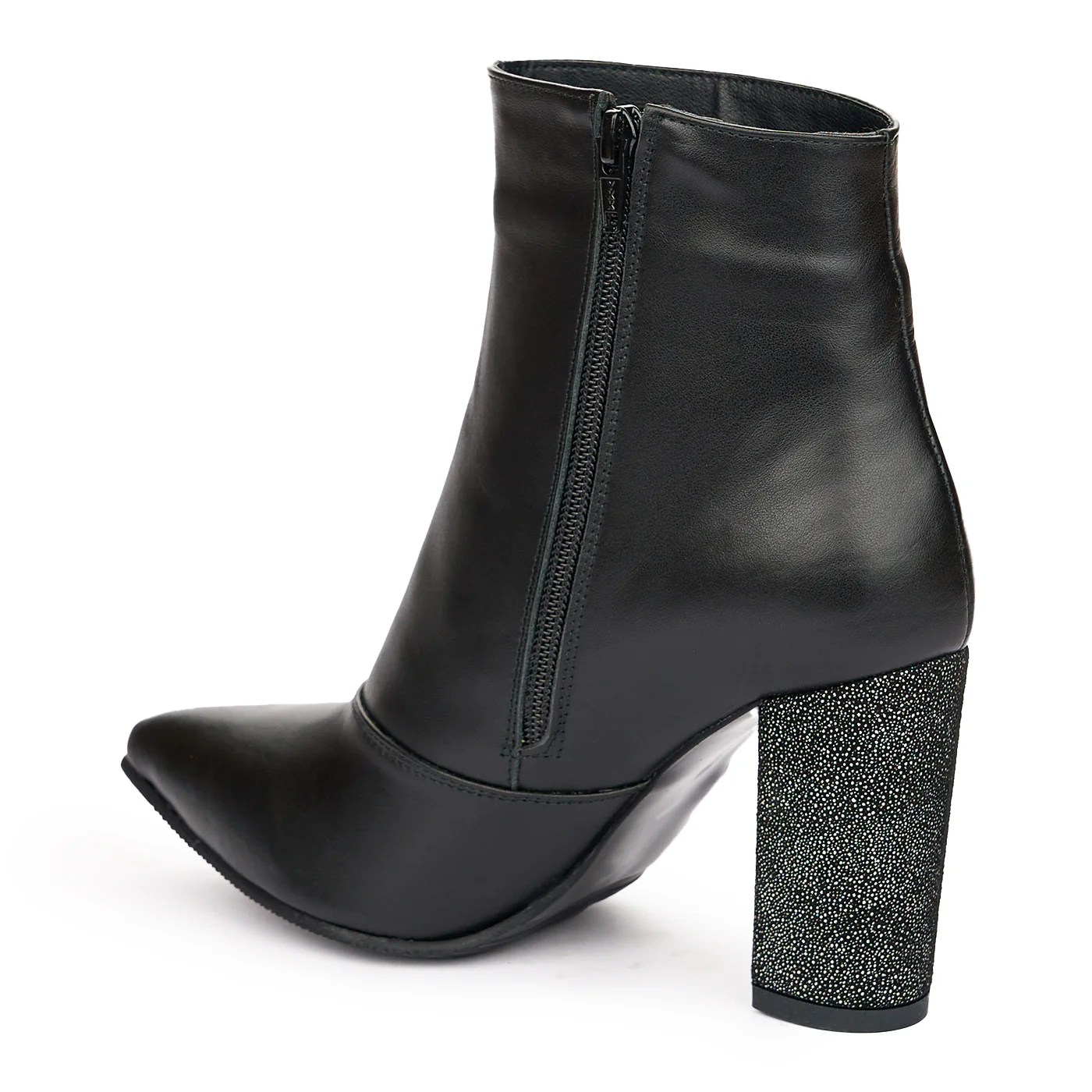 Botine dama din piele naturala 12003 - Image 2