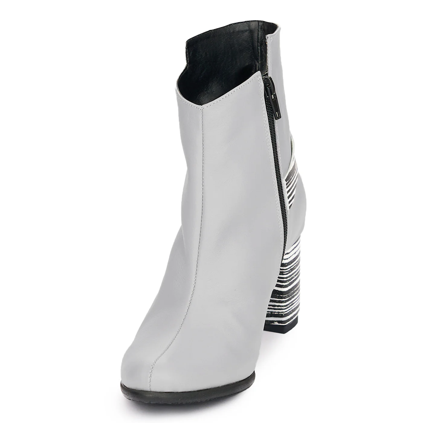 Botine dama din piele naturala 12040 - Image 3