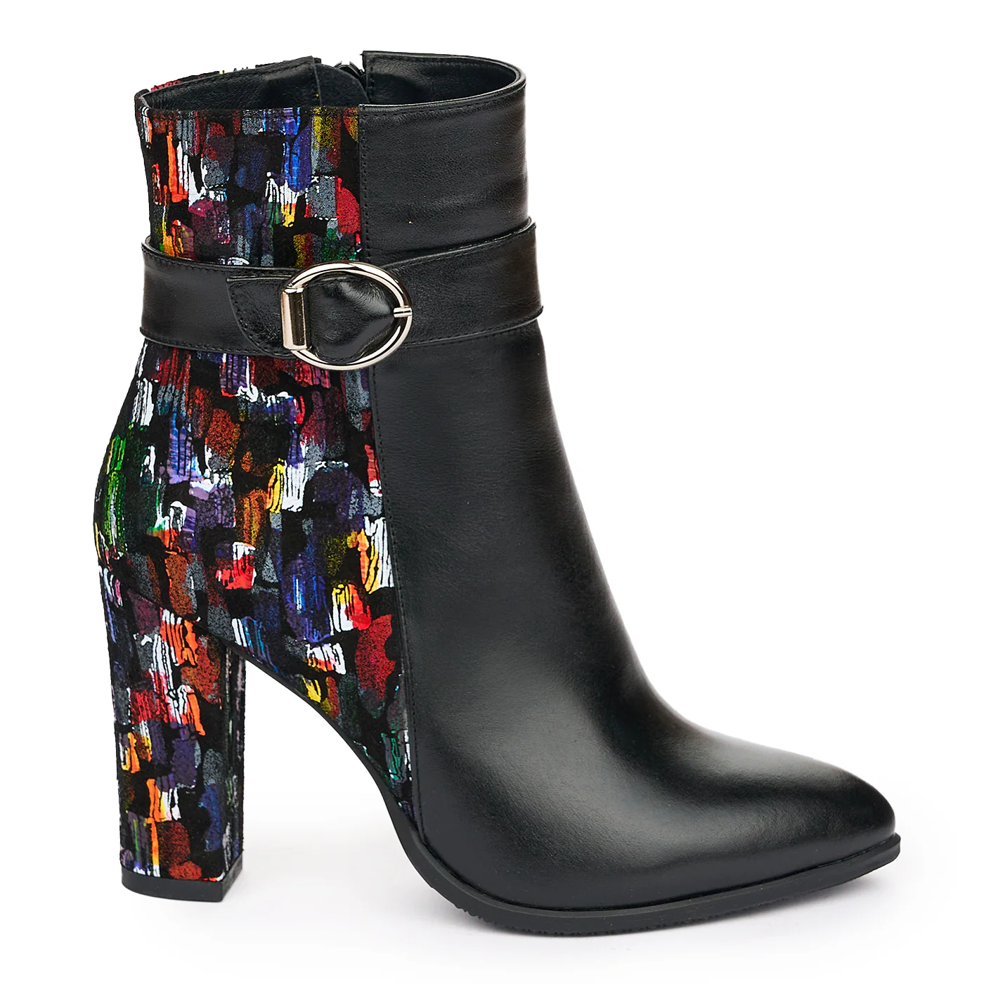 Botine dama din piele naturala 12065