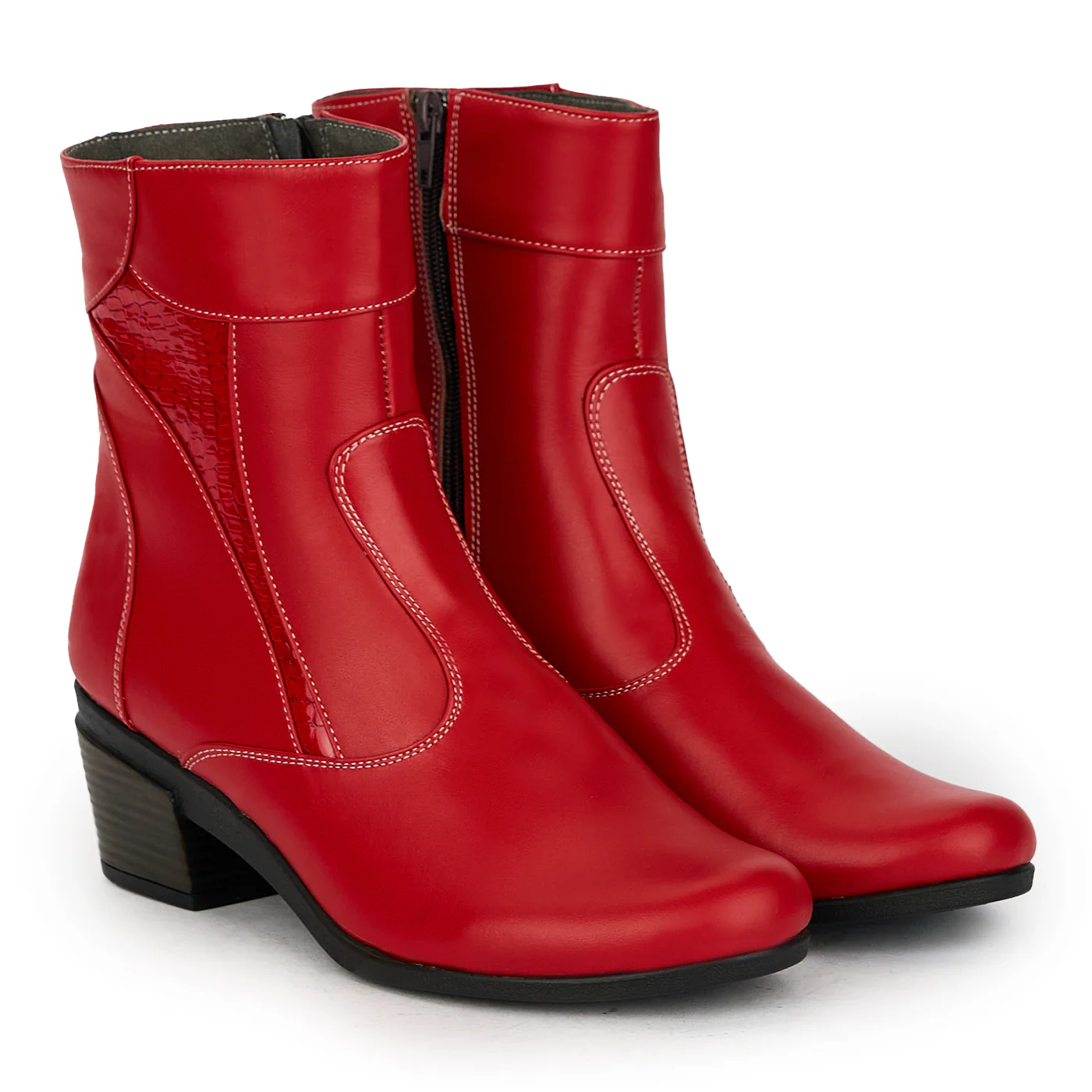 Botine dama din piele naturala 17487 - Image 4