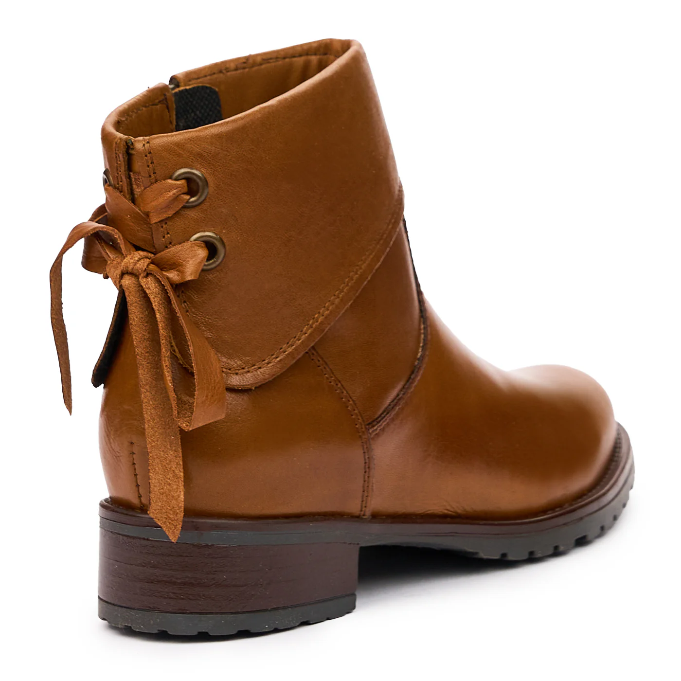 Botine dama din piele naturala maro 8197 - Image 2