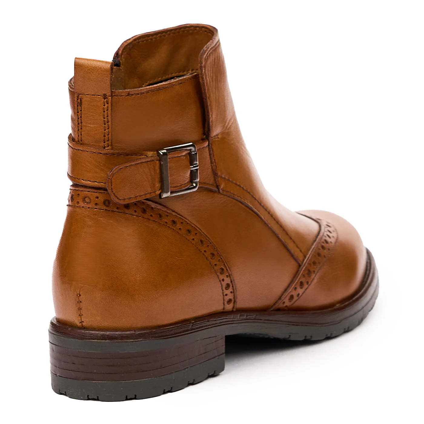 Botine dama din piele naturala maro 8232 - Image 2