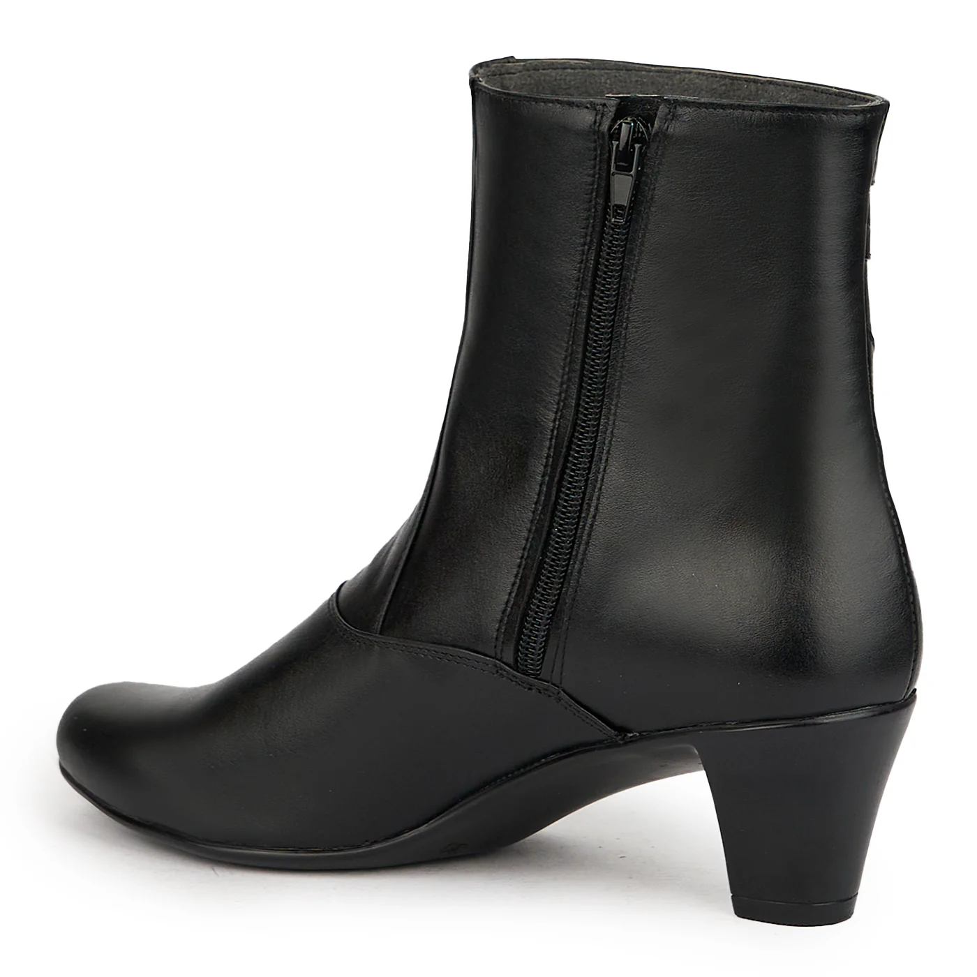 Botine dama din piele naturala neagra 14967 - Image 2