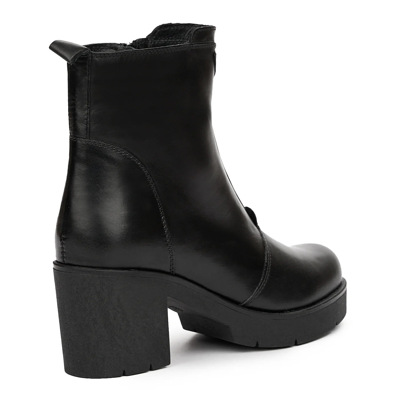 Botine dama din piele naturala neagra 3961 - Image 2