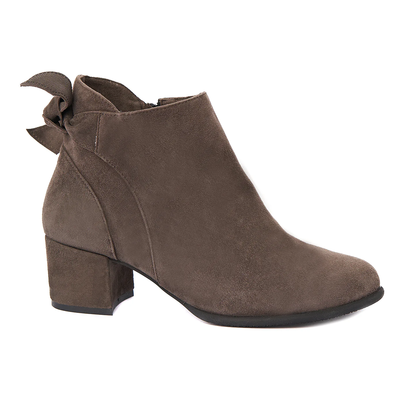 Botine dama maro din piele naturala 6296