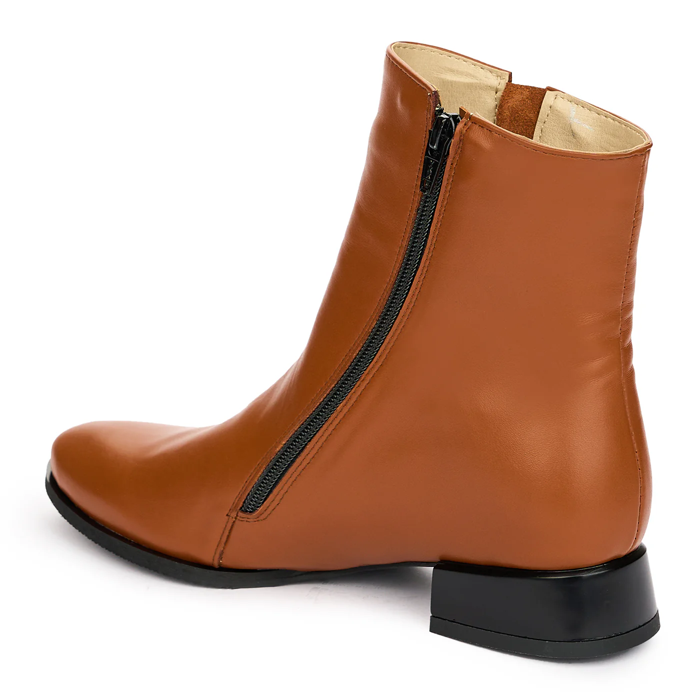 Botine Dama Maro Toc 3 Cm din Piele Naturala 12201 - Image 2