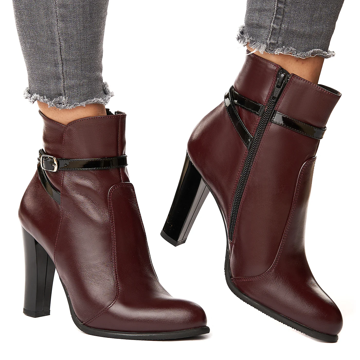 Botine din piele naturala 6175 - Image 2
