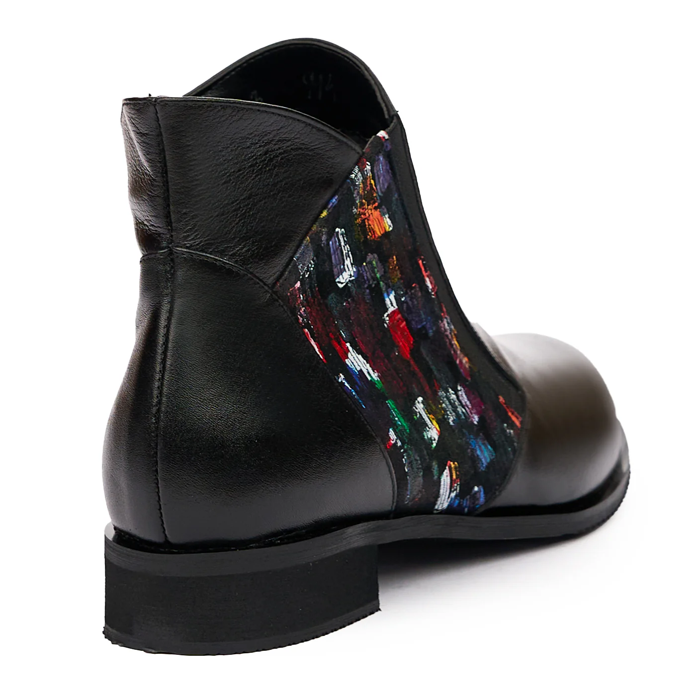 Botine Negre Piele Naturala 6532 - Image 2