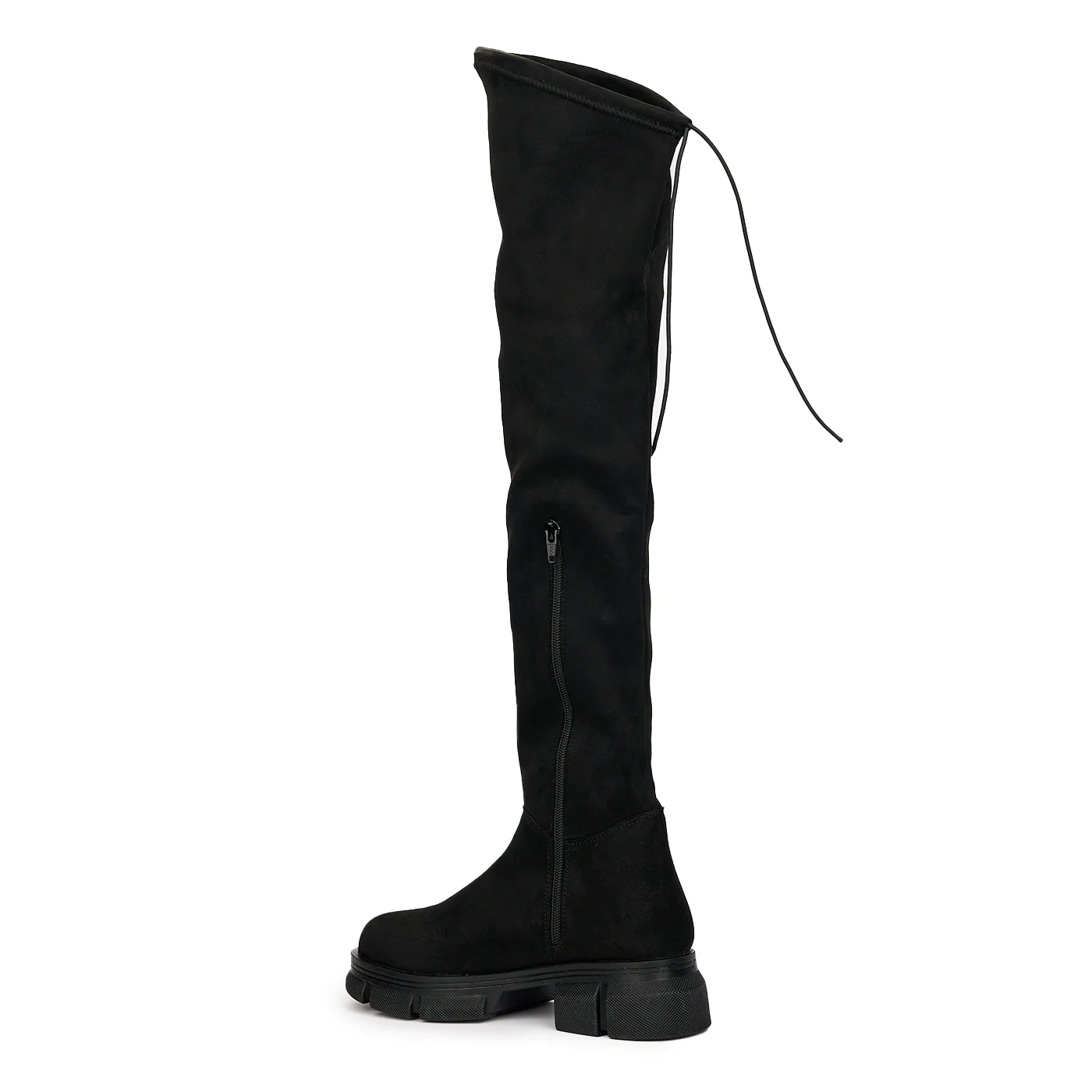 Cizme dama din piele naturala neagra 14453 - Image 2