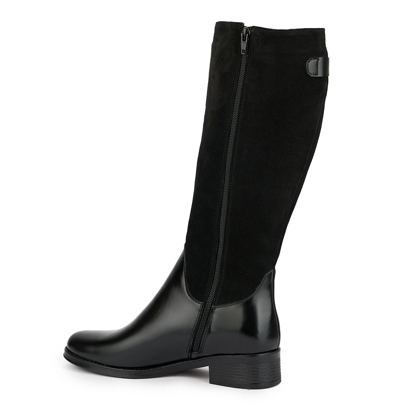 Cizme dama din piele naturala neagra 15243 - Image 2