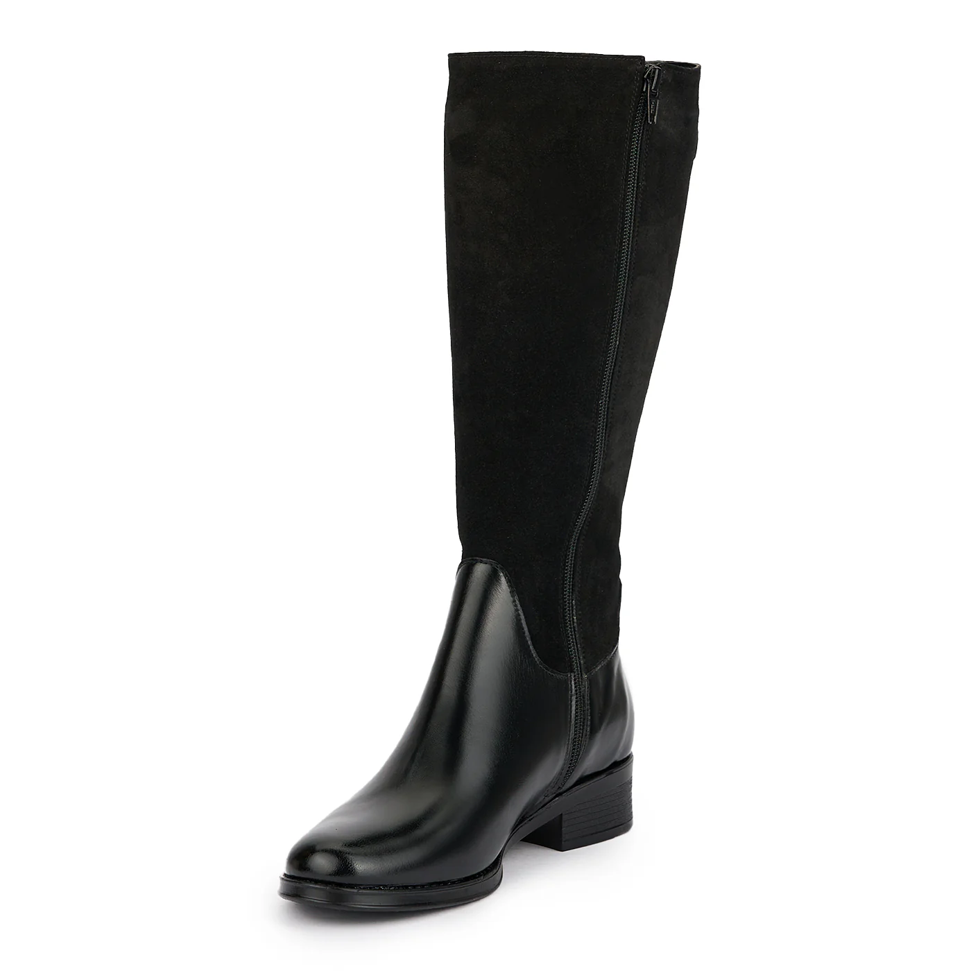 Cizme dama din piele naturala neagra 15243 - Image 3