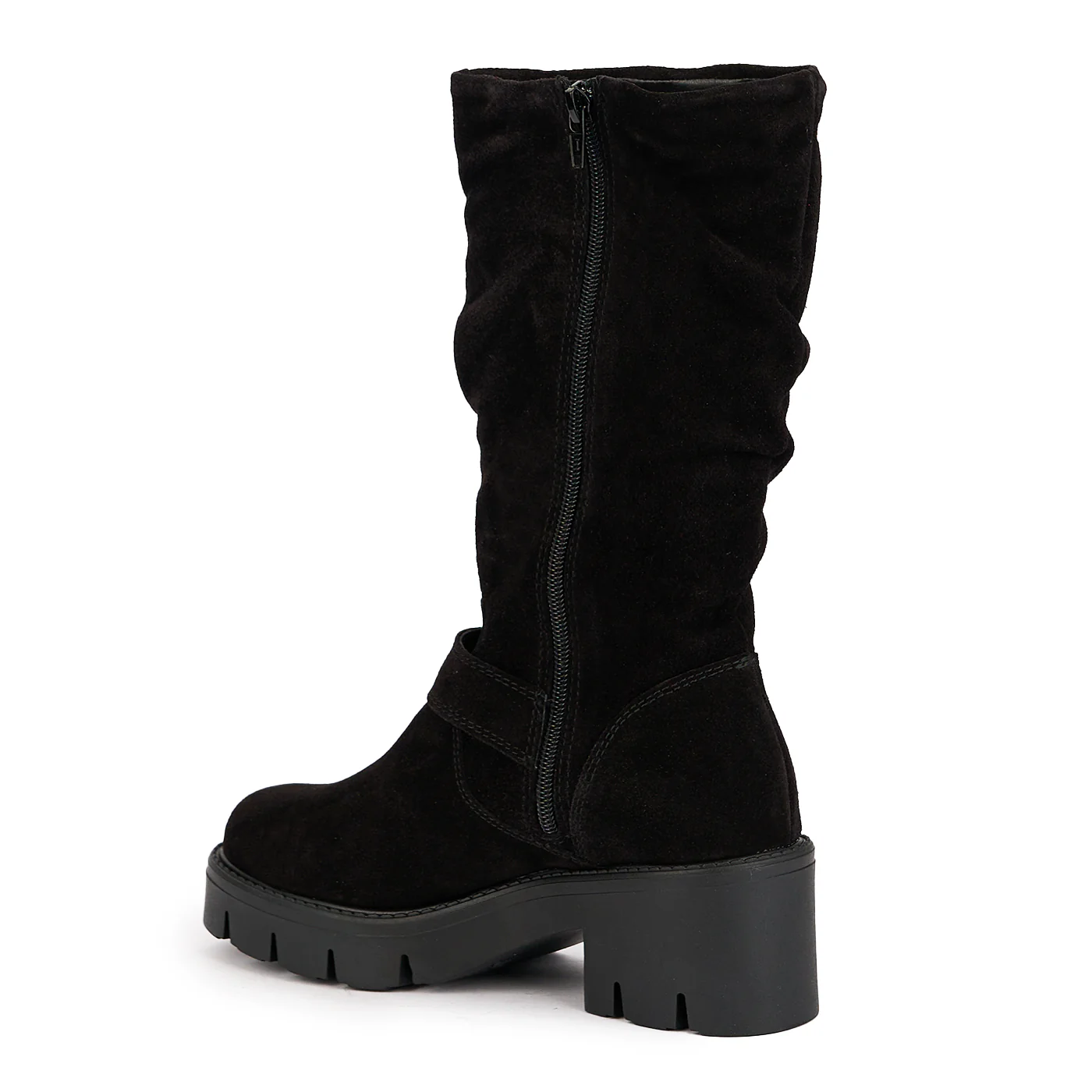 Cizme dama din piele naturala neagra 17030 - Image 2