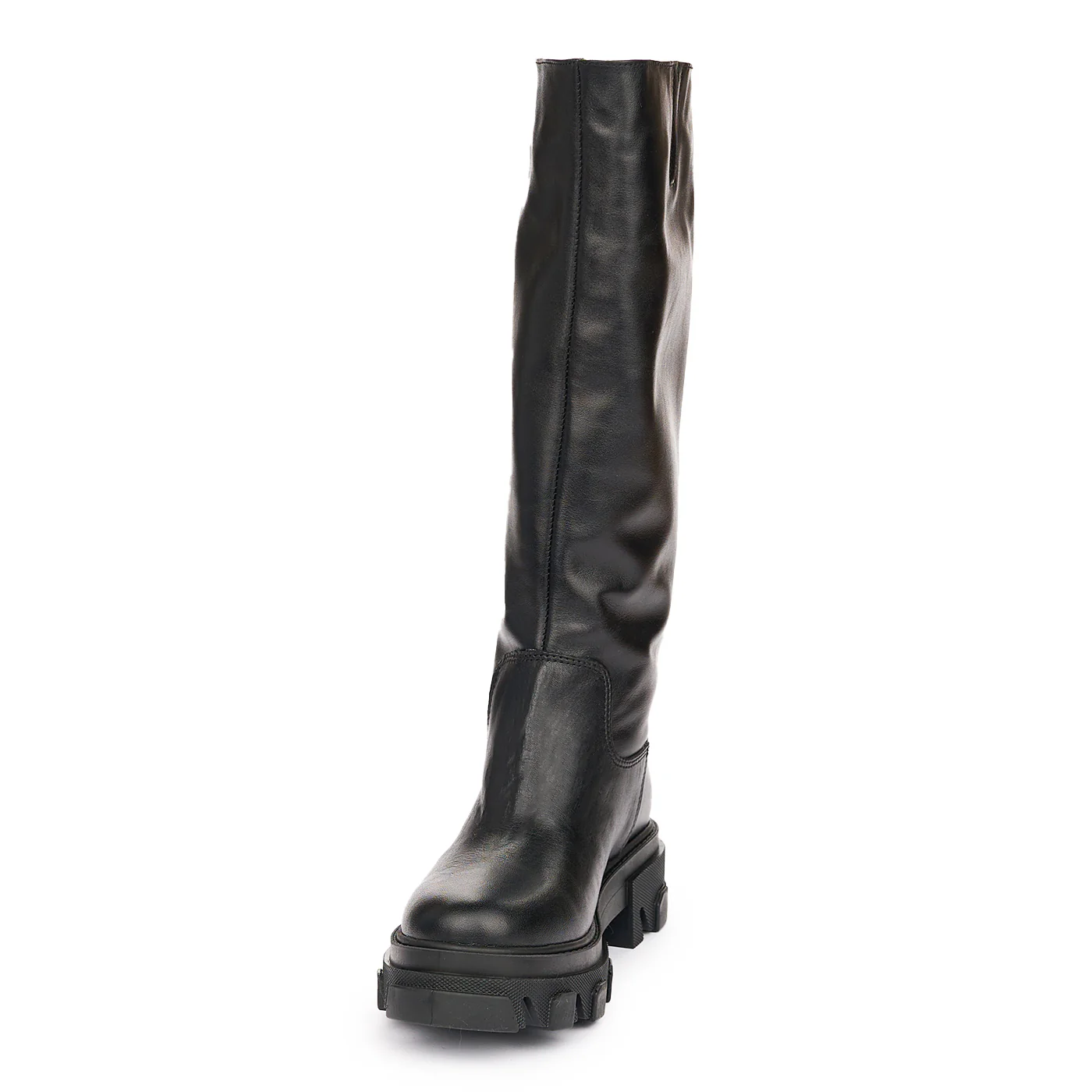 Cizme din Piele Elegante Negre 12086 - Image 3