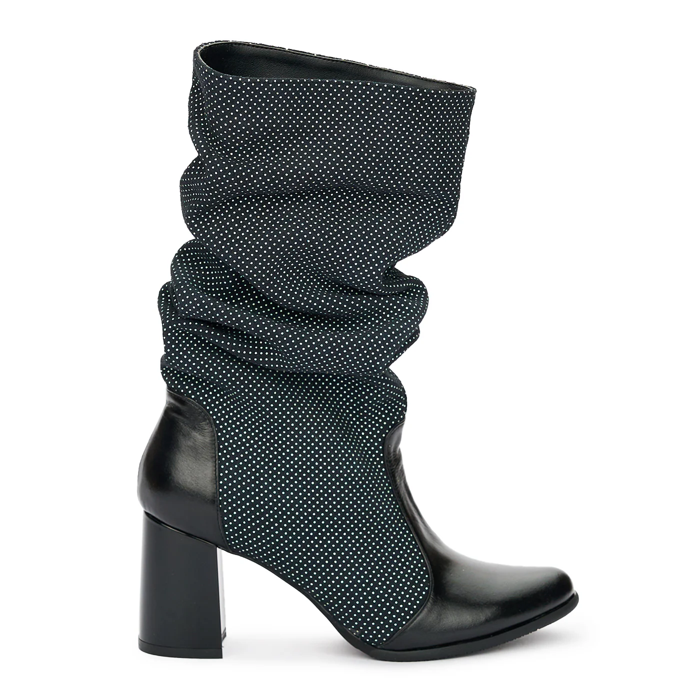 Cizme Elegante Piele cu Toc 7.5 Cm 12447