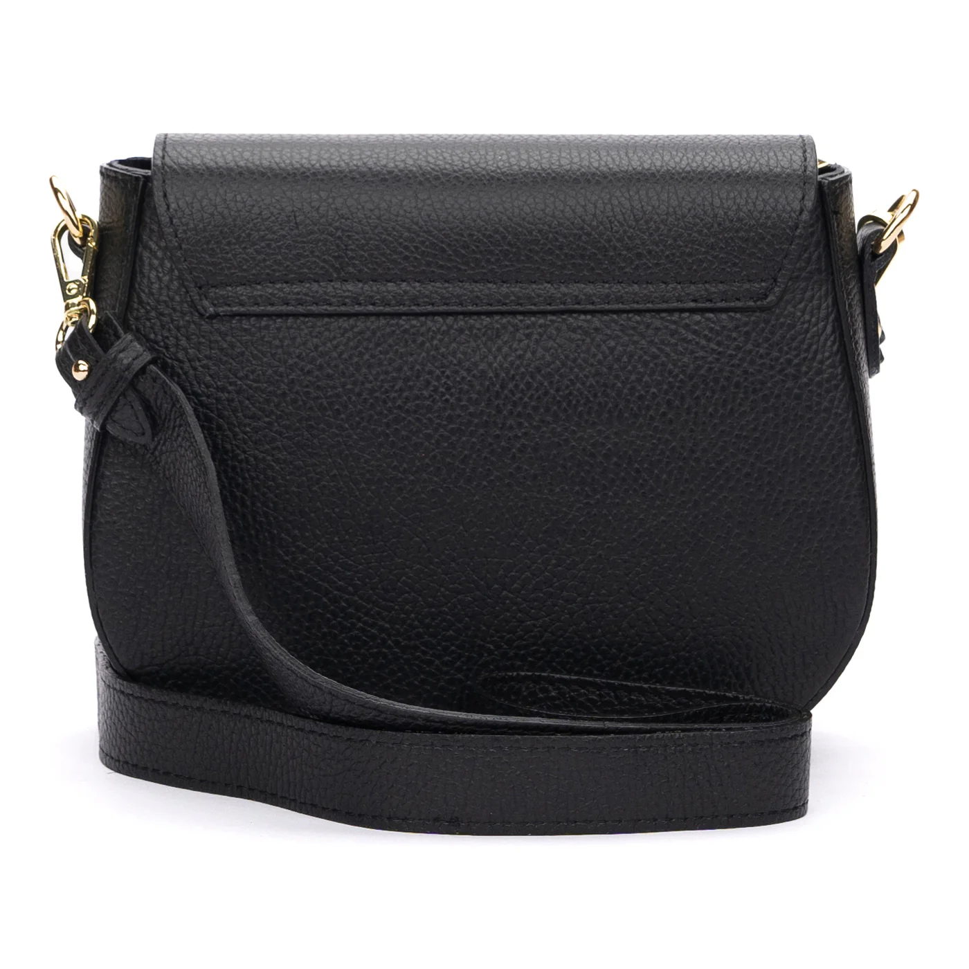 Geanta dama din piele naturala neagra 11012 - Image 3