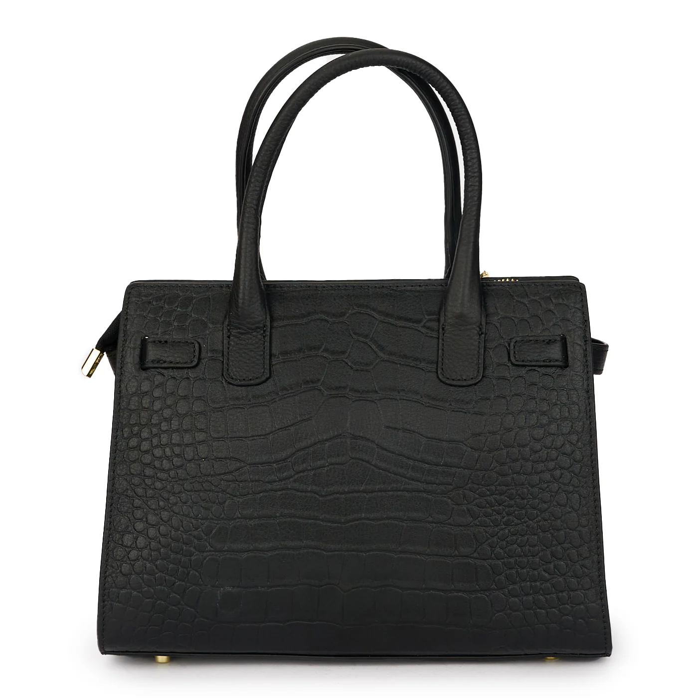 Geanta dama din piele naturala neagra 21156 - Image 3