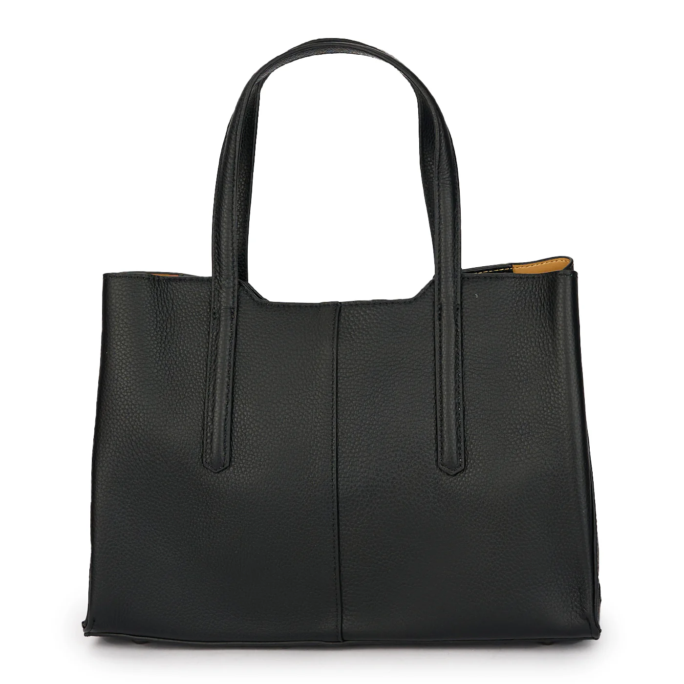Geanta dama din piele naturala neagra 21159 - Image 3