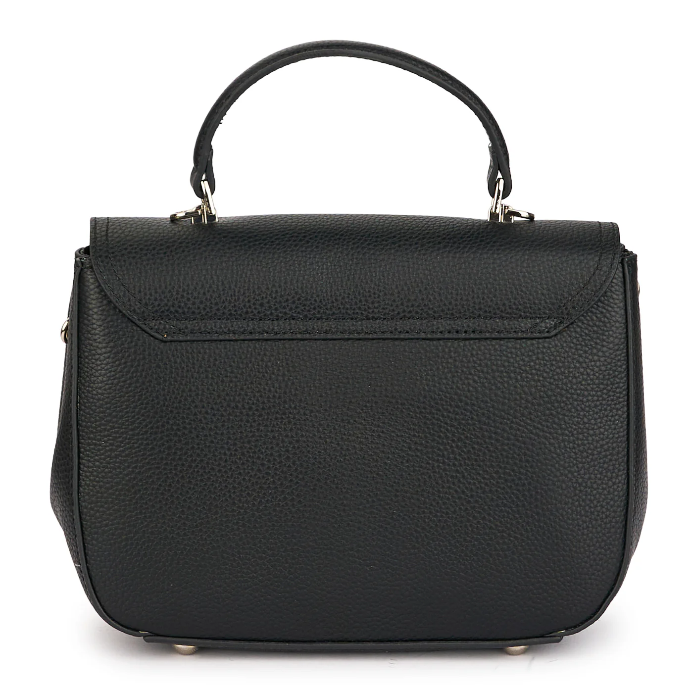 Geanta dama din piele naturala neagra 21473 - Image 3