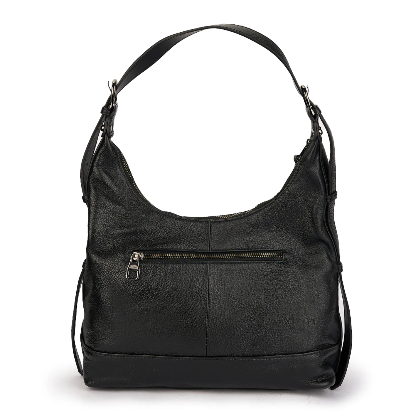 Geanta dama din piele naturala neagra 21487 - Image 3