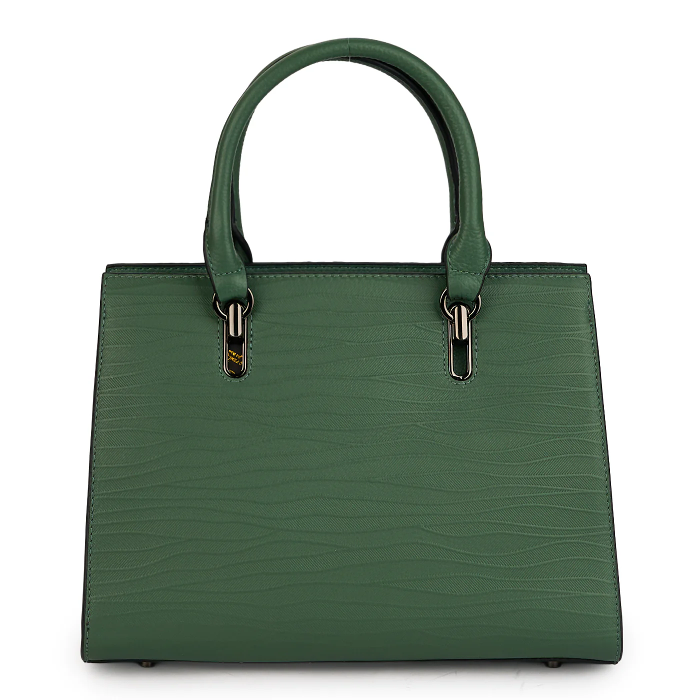 Geanta dama din piele naturala verde 21591 - Image 3
