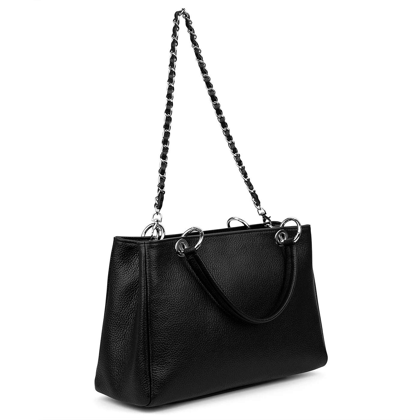 Geanta eleganta dama din piele naturala 11477 - Image 2