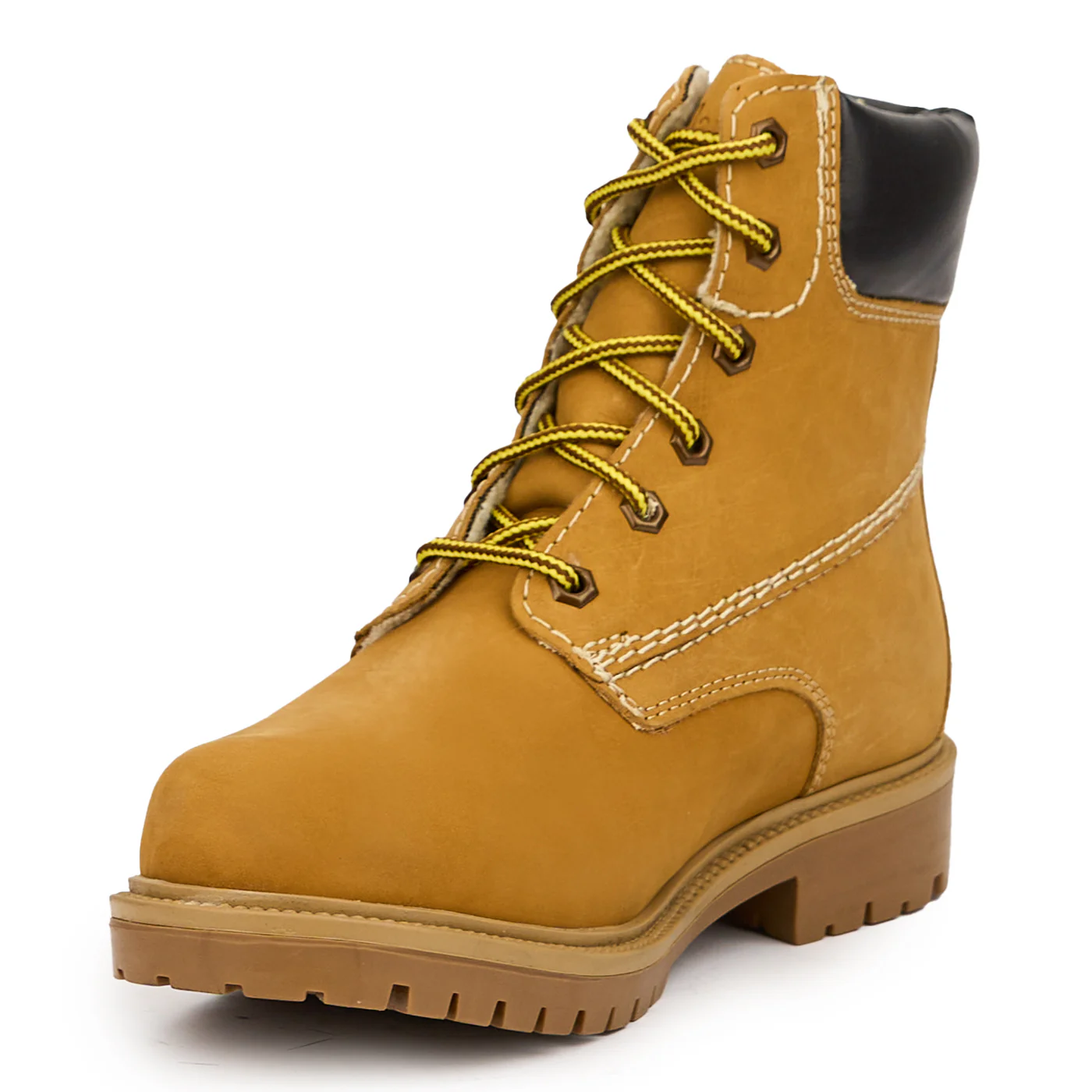 Ghete barbati din piele naturala galbena 7556 - Image 3