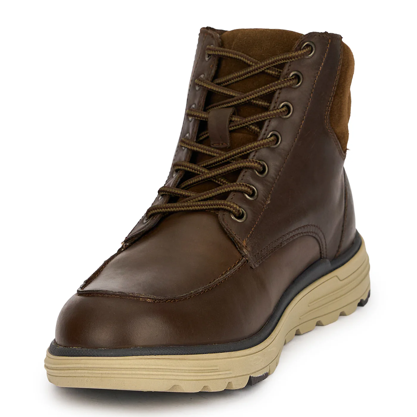 Ghete barbati din piele naturala maro 7944 - Image 3