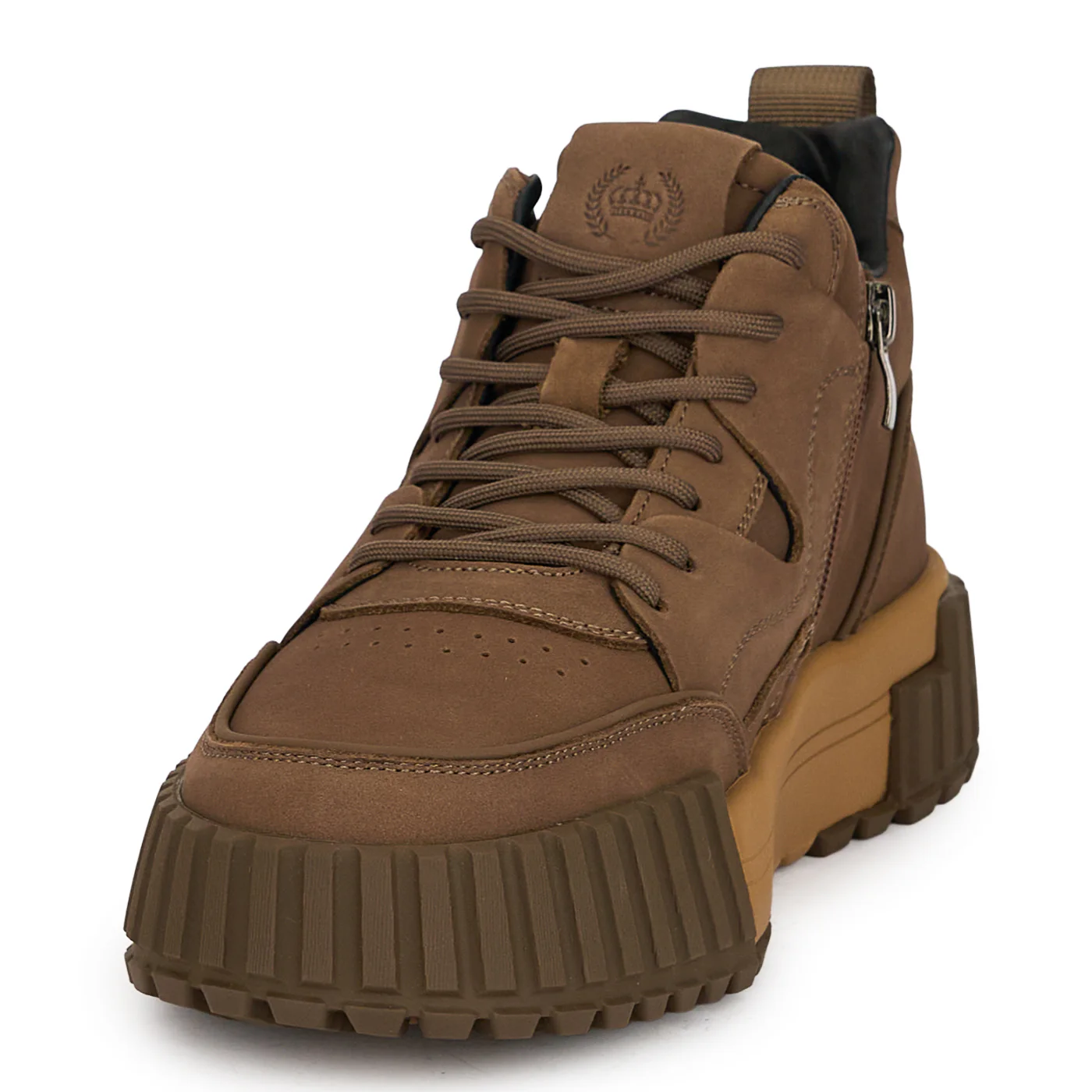 Ghete barbati din piele naturala maro 7963 - Image 3