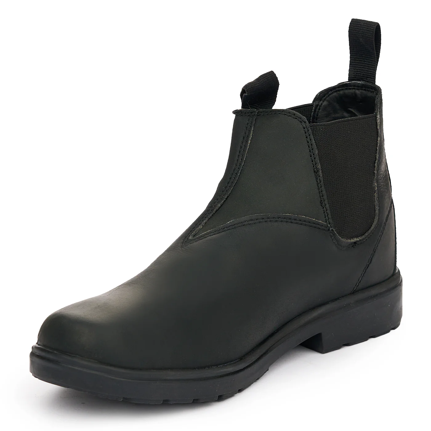 Ghete barbati din piele naturala neagra 7429 - Image 3