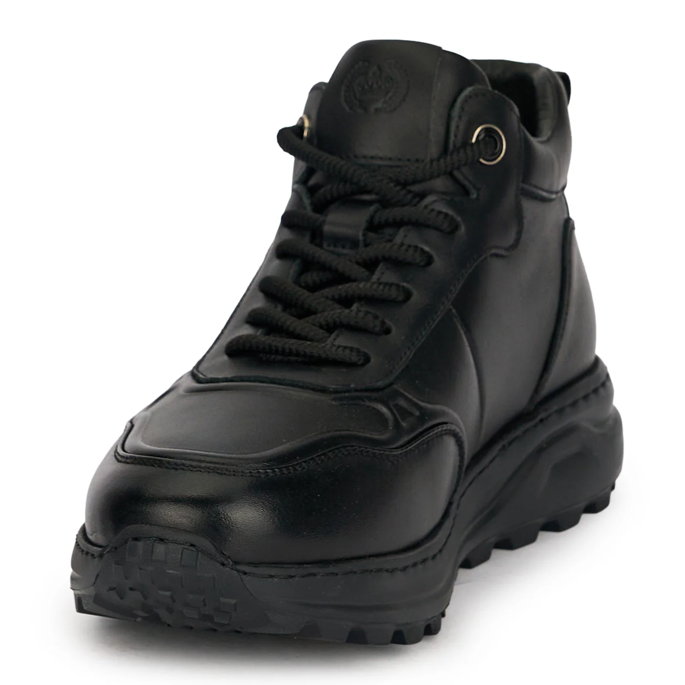 Ghete barbati din piele naturala neagra 7946 - Image 3