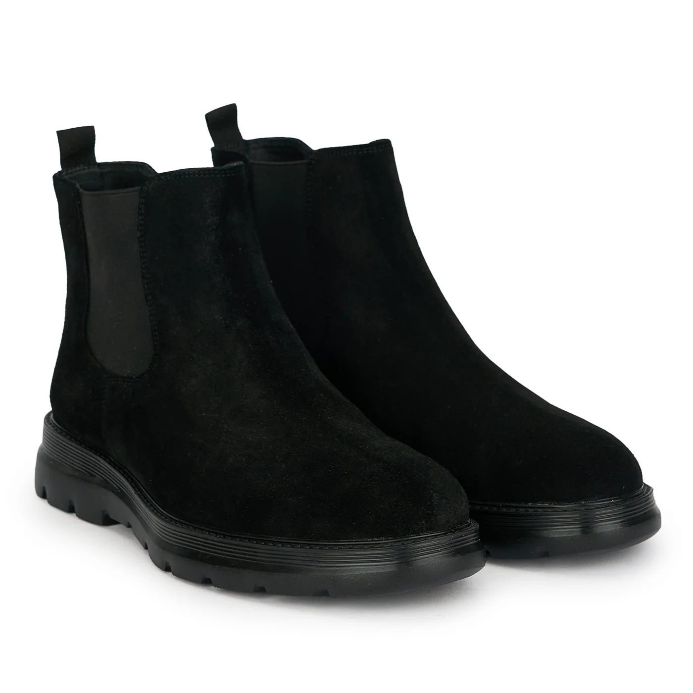 Ghete barbati din piele naturala neagra 7986 - Image 4
