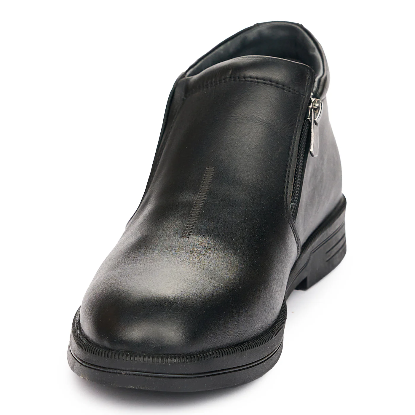 Ghete Barbati Negri din Piele Naturala 7341 - Image 3