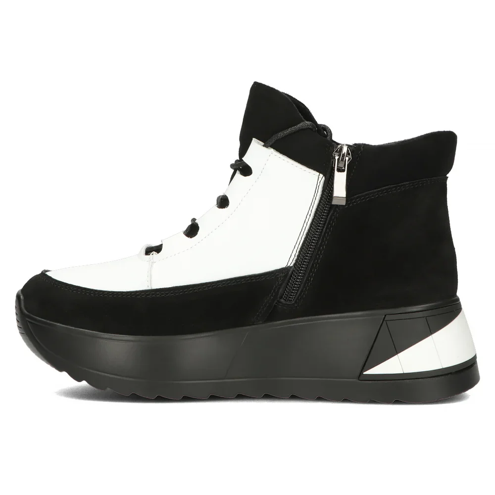 Ghete casual dama din piele naturala 14665 - Image 3