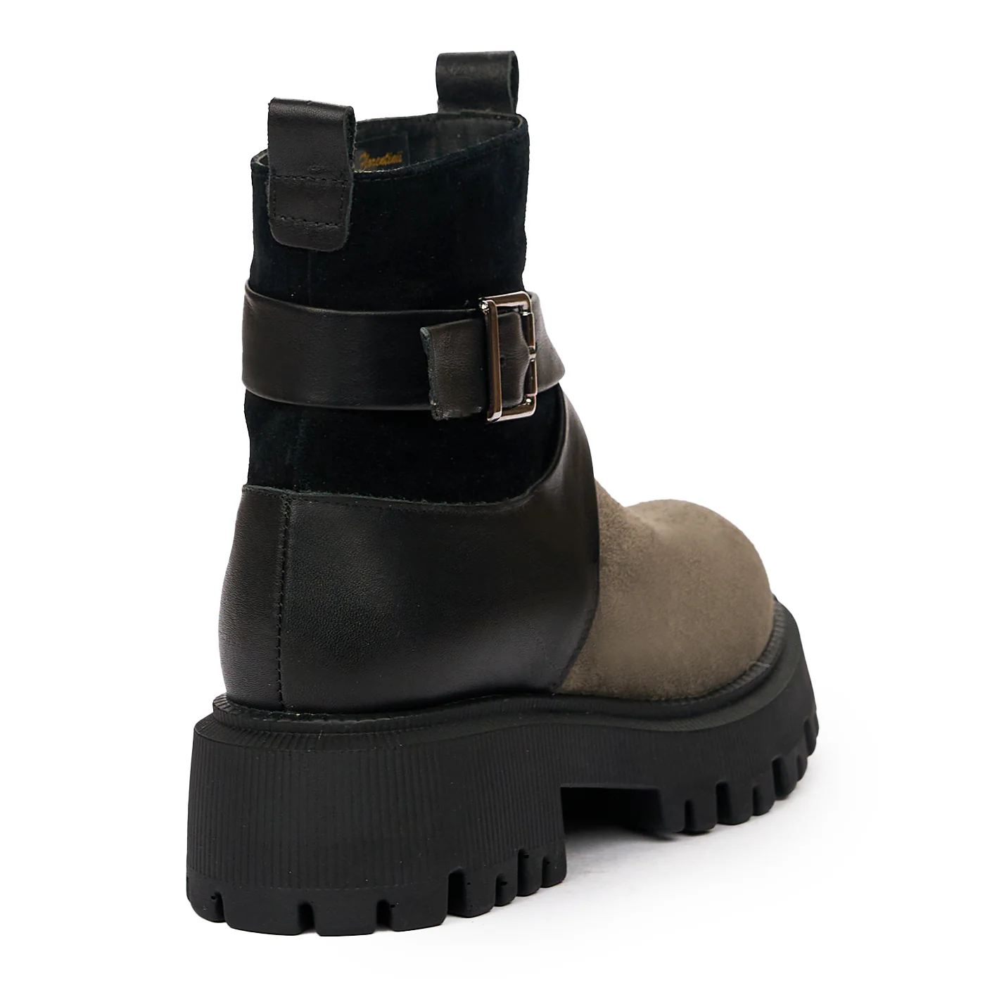 Ghete casual dama negre din piele naturala 8272 - Image 2