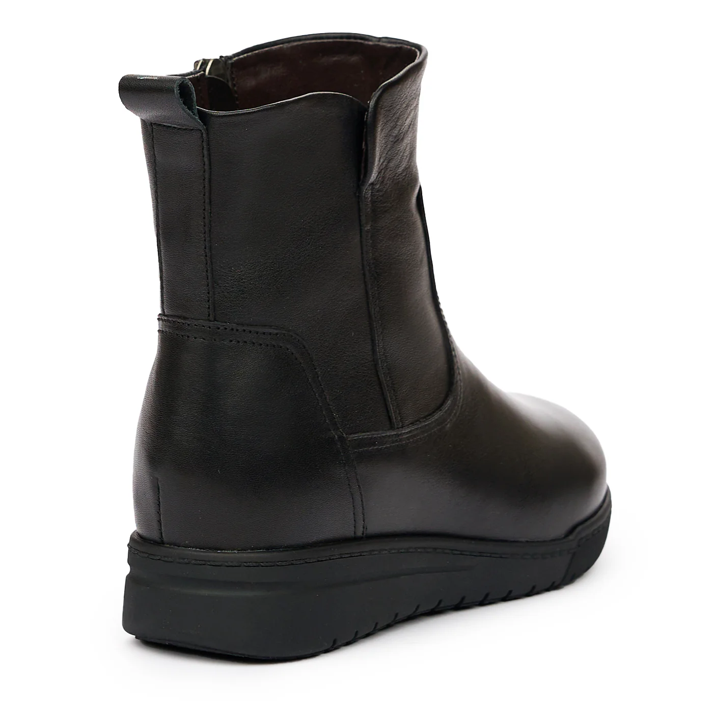 Ghete dama din piele naturala negre 8164 - Image 2