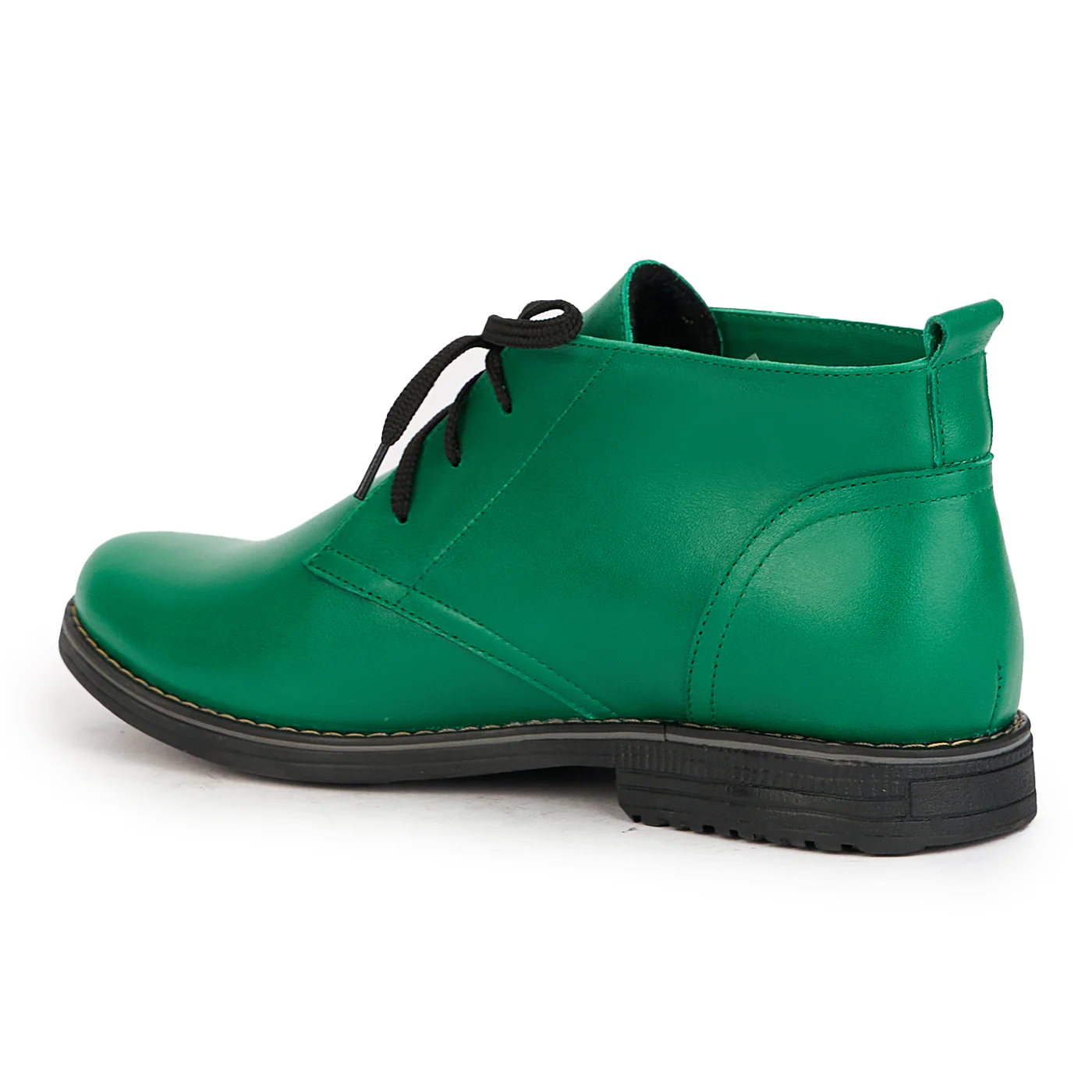 Ghete dama din piele naturala verde 17273 - Image 2