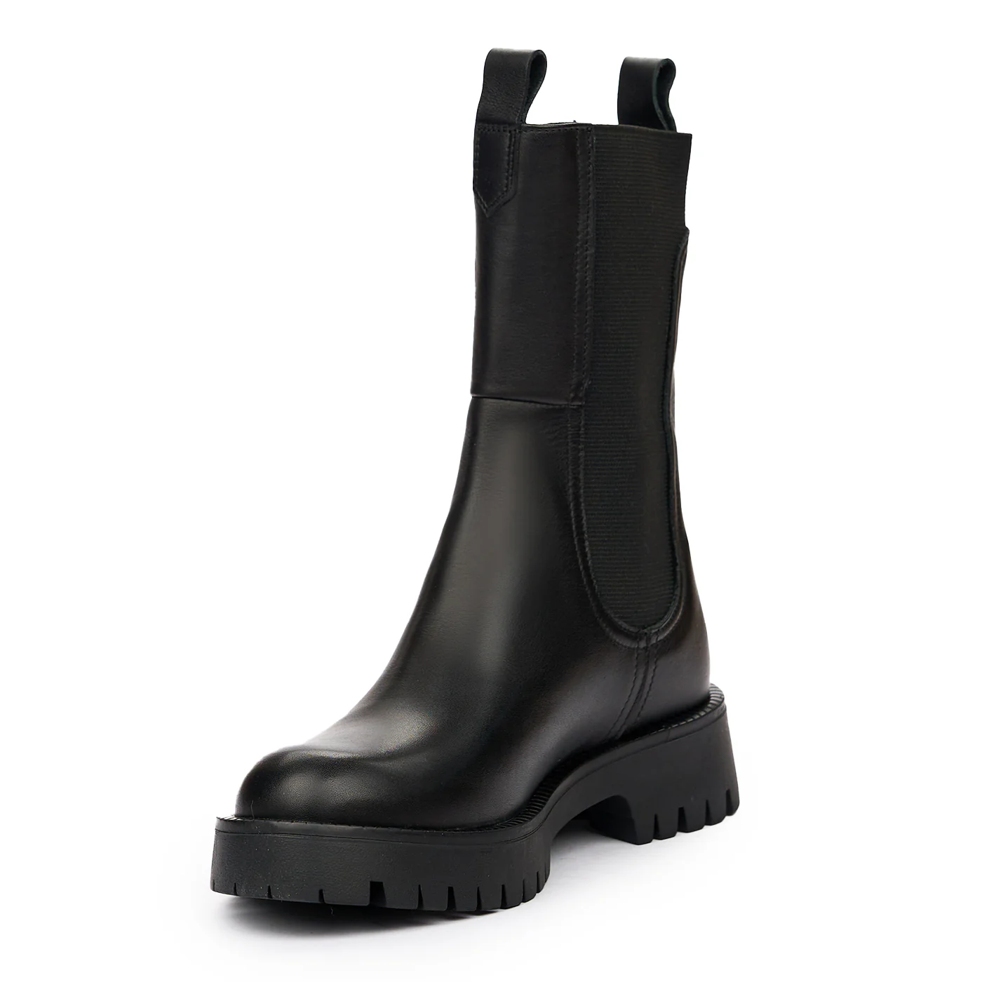 Ghete de Toamna Dama Piele Naturala Neagra (Toamna-Iarna) 8224 - Image 4