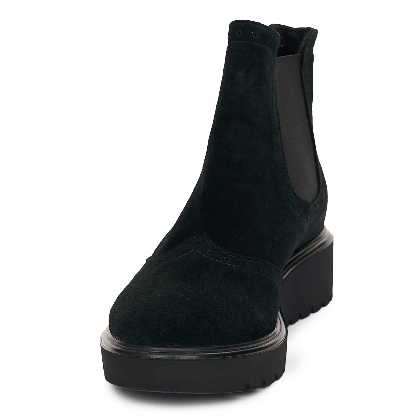 Ghete din Piele Naturala de Dama Negre Casual 12368 - Image 3