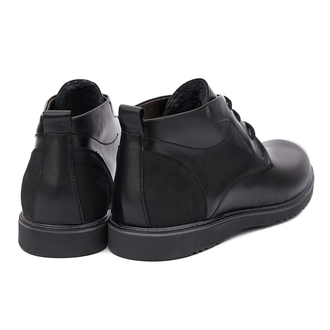 Ghete din Piele Naturala Neagra 1048 - Image 2