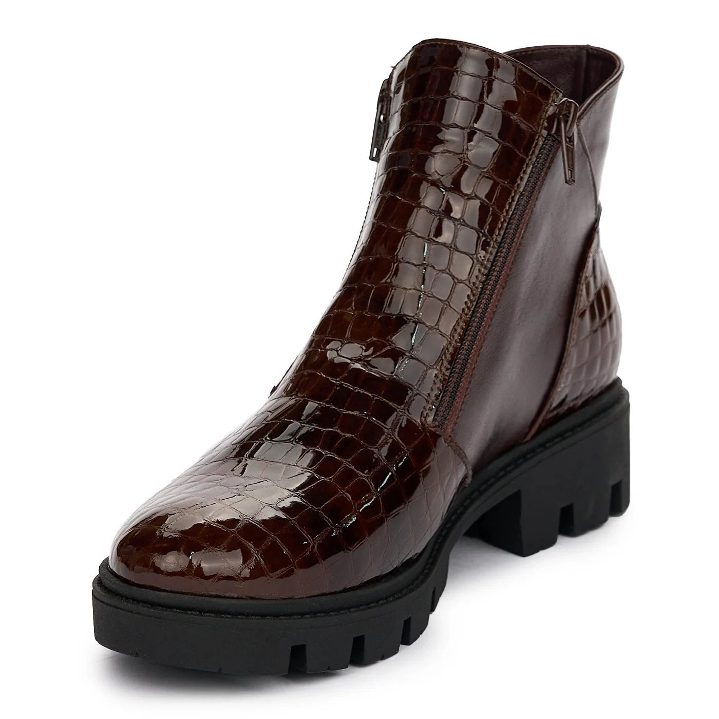 Ghete Elegante Dama Fara Toc Casual Visinii 12565 - Image 3