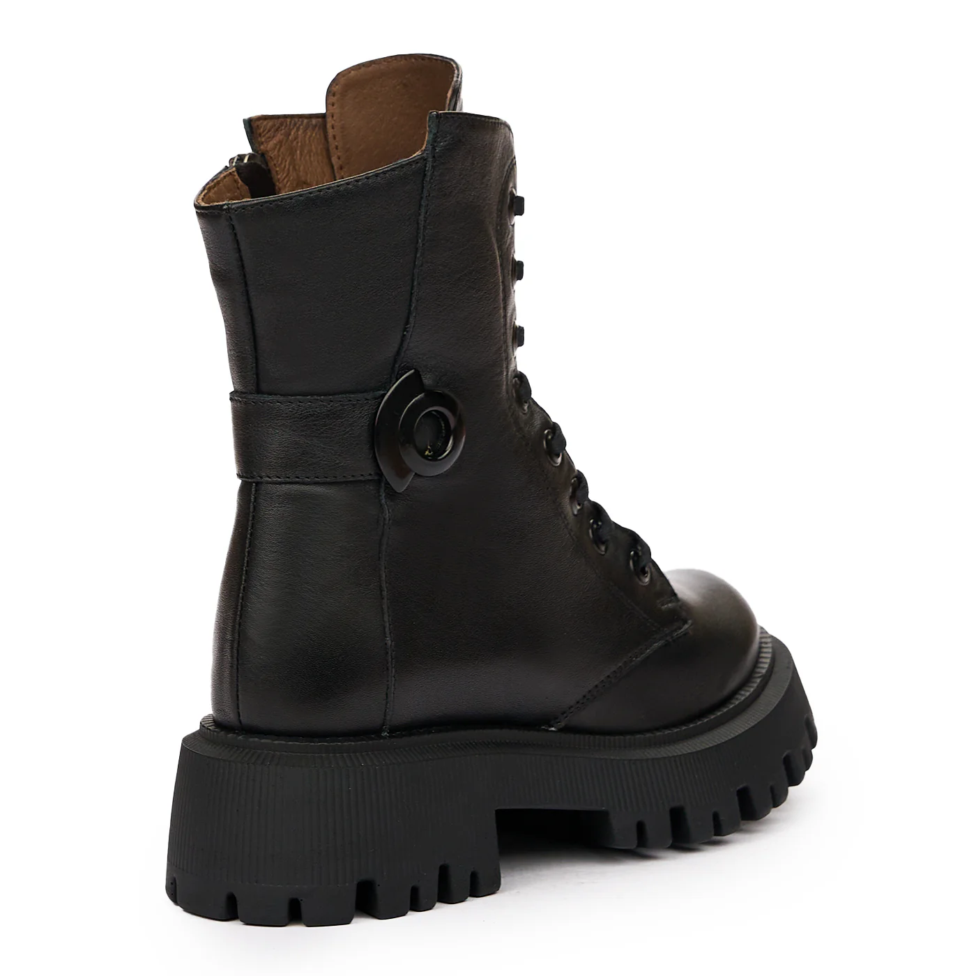 Ghete Negre Dama Piele Naturala 8273 - Image 2